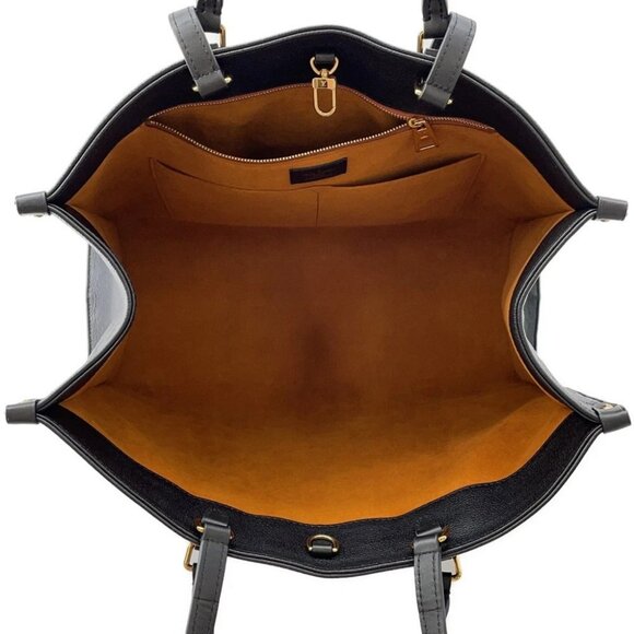 LOUIS VUITTON Onthego Size GM Monogram Empreinte Leather Noir M44925 - Picture 14 of 15